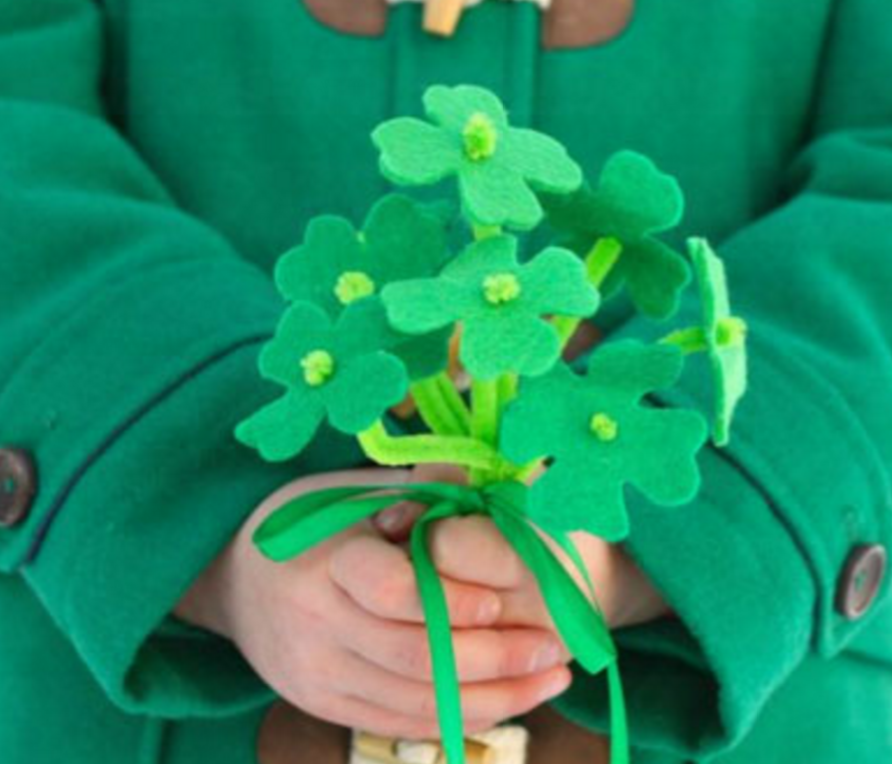 St. Patrick's Day bouquet
