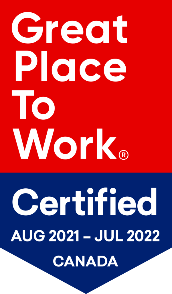 Venterra Canada - Great Places to Work Canada - Certified Aug. 2021 - Jul. 2022
