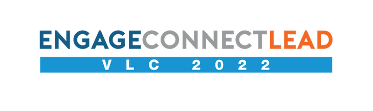 VLC2022 Logo - Engage, Connect, Lead