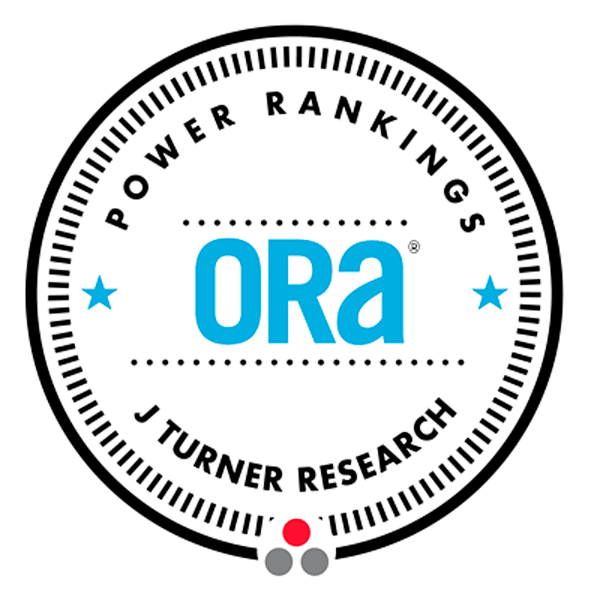 ORA Power Rankings - J Turner Research Logo